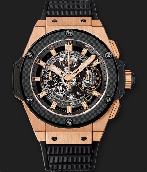 hublot king power gold carbon|hublot king power watch.